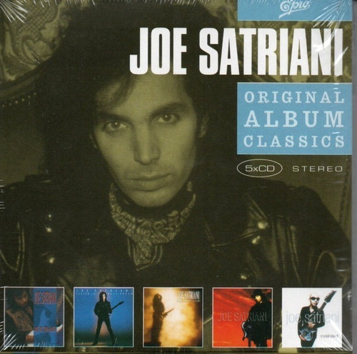 Joe Satriani Original Album Classics Joe Satr 5cd Eu Nuevo