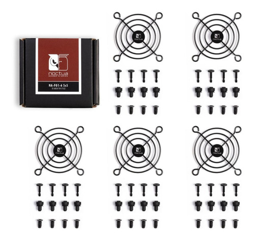 Noctua Rejilla Ventilador Na-fg1-6 Sx5 60mm Kit 5pz Premium