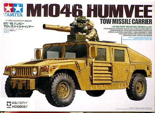 Tamiya 1/35 De Estados Unidos M1046 Humvee Remolque Misil