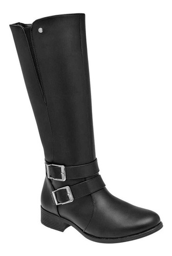 Botas Mujer Etnia Negro 113-524