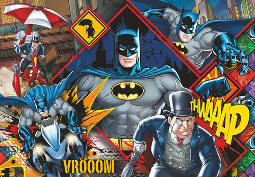 Rompecabezas Batman Vs Pinguino 180 Pz Clementoni Penguin