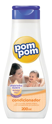 Condicionador Pom Pom de suave en frasco de 200mL