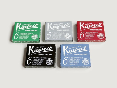 Cartuchos Kaweco X 6 Unidades  Variedad De Colores