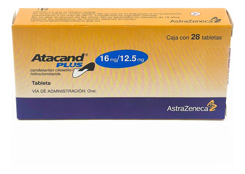 Atacand Plus 16 Mg/12,5 Mg 28 Tabletas 2 Pack + Kit Botiquín