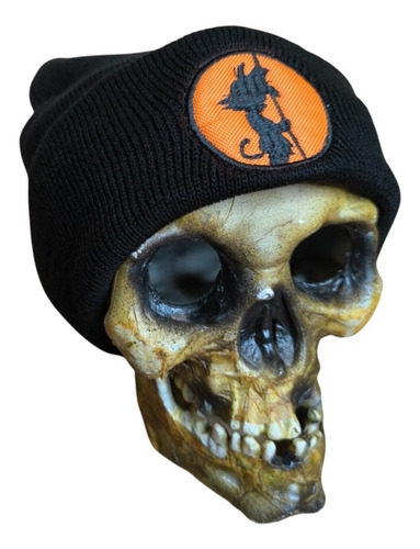 Gorro De Lana Dragon Ball Negro Unico Personajes