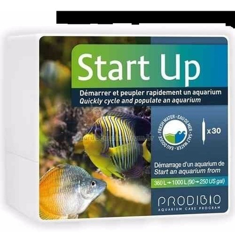 Prodibio Start Up 12 Ampolas Cicla/elimina Amonia No Aquário