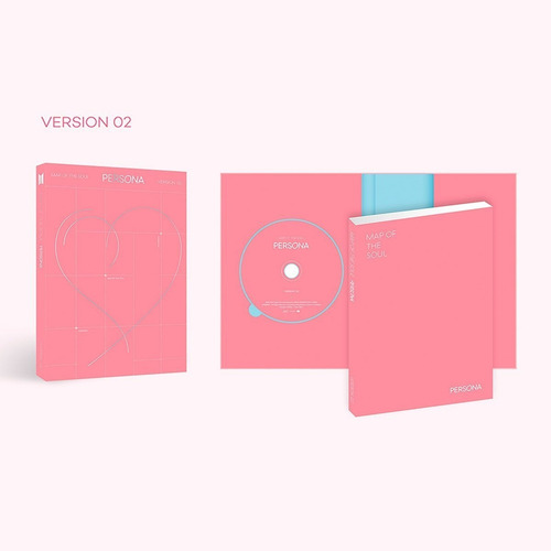 Bts Kpop Album Map Of The Soul: Persona Original - C/ Brinde