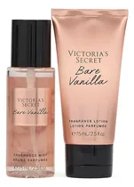 Comprar Set Victoria's Secret Crema Y Body Locion Bare Vainilla 75 mL