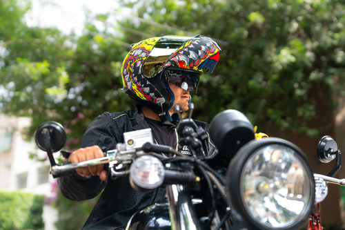 Hax Helmets. Casco Para Moto. Dot + Ece 06. Amatista Mutant