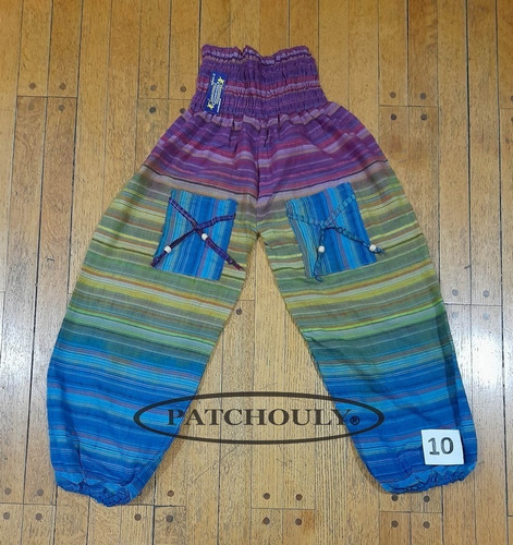 Imagen 2 de 10 de Pantalon Babucha Yoga Tai Chi Meditacion Hindu Colors S / L
