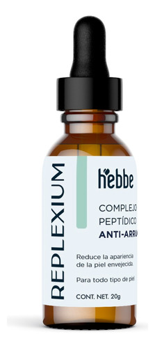 Peptidos 2en1 Potente Activo Antiarruga Facial Replexium 20g Tipo de piel Sensible