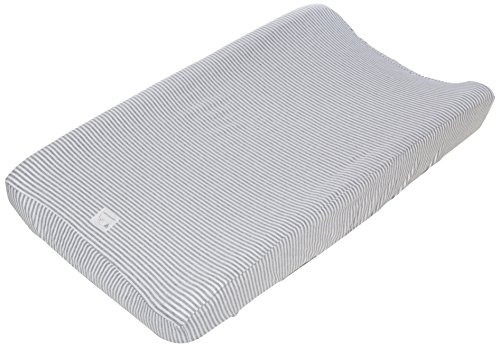 Burts Bees Baby Changing Pad Cover Thin Stripes 100% Algodó