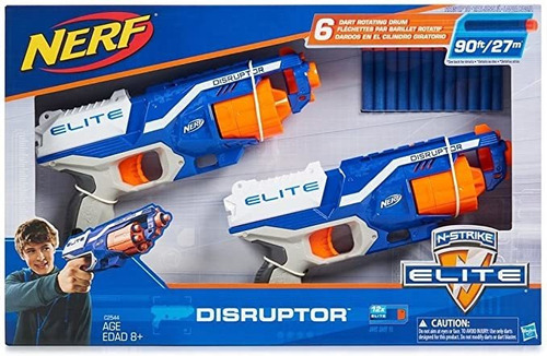 Nerf N-strike Elite Disruptor Pistola De 6 dardos Pistola .