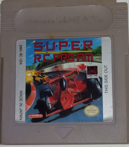 Cartucho De Juego Para Nintendo Game Boy Super Rc Pro Am