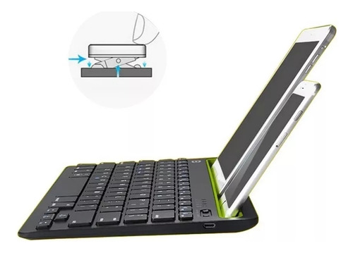 Teclado Inalámbrico Multidispositivo Bluetooth Recargable 78