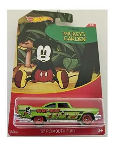 Ruedas Calientes Mickey Mouse 2018 57 Plymouth Fury 2/8 Seri
