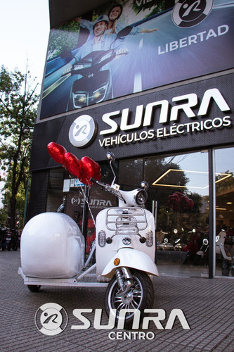 Imagen 6 de 21 de Moto Electrica Vintage + Sidecar / Unico En Sunra Centro / A