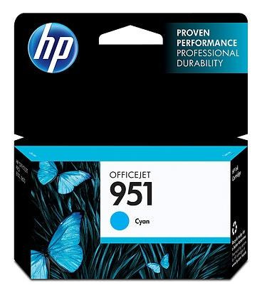 Cartucho De Tinta Hp #951 Cyan Cn050al