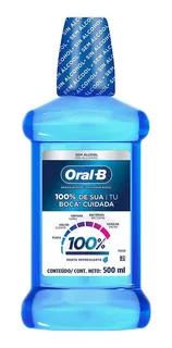 Enjuague Bucal Oral-b 100% Menta Refrescante X 500ml