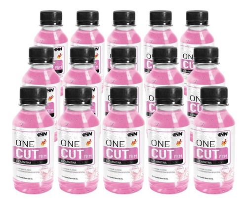 Quemador De Grasa Inn One Cut Pack 15 Botellas Blueberry