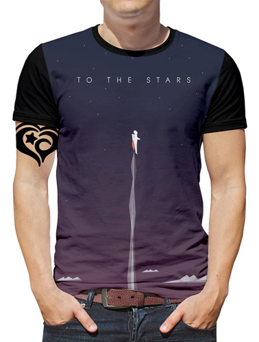 Camiseta Astronauta Masculina Galaxia Espaço Blusa Foguete