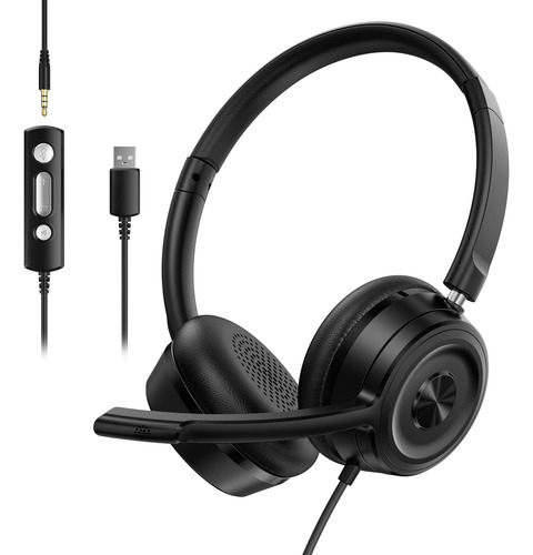 Auriculares Soothielec Soothielec Con Micrófono Para Ordenad