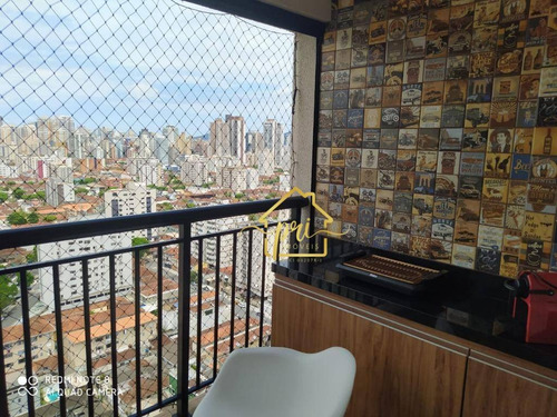Imagem 6 de 30 de Apartamento À Venda, 63 M² Por R$ 560.000,00 - Marapé - Santos/sp - Ap1859