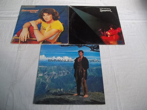 Lp Vinil - Emmanuel - 3 Discos