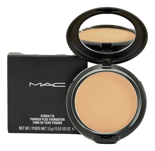 Polvos Studio Fix Mac Power Plus Foundation 15 Grs Original!