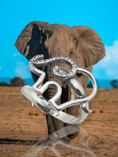 Anillo de elefantes plata sale