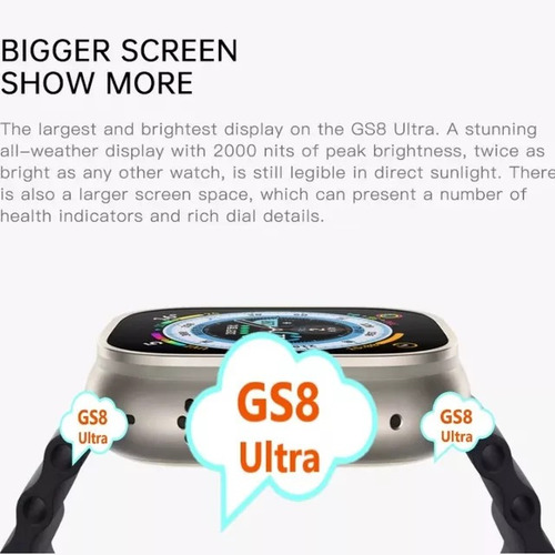 Smartwatch Gs8 Ultra Serie 8