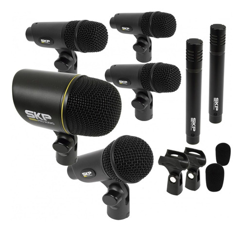 Skp Audio Dms-7 Kit De Microfonos De Bateria