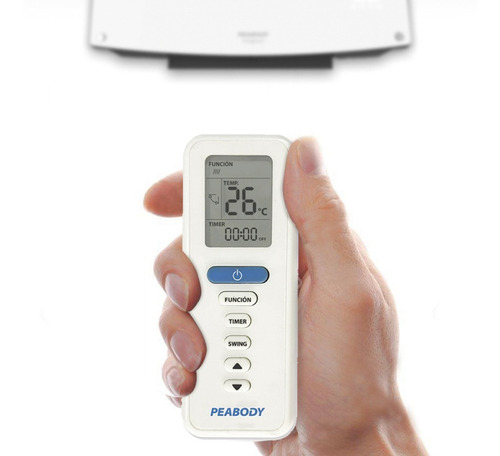 Calefactor Eléctrico Peabody Pe-cv20 Blanco 220v P2