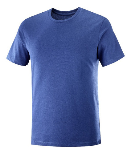 Polera Hombre Outlife Split Azul Salomon