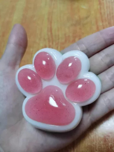 Mz Juguete Squishy Sandía For Gato, Bonita Pata De Gato 2