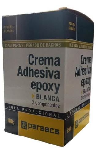 Crema Adhesiva Epoxy Parsecs Blanca 150 Grs Jasper Caballito