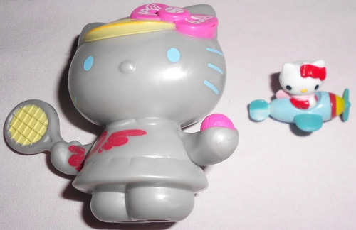 Hello Kitty Lote 7 Itens Maleta Top Colheres Relógio Bonecas (Usado)