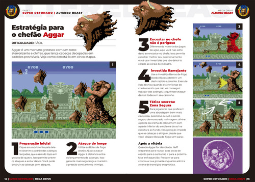 Livro Altered Beast Detonado Sega Classics