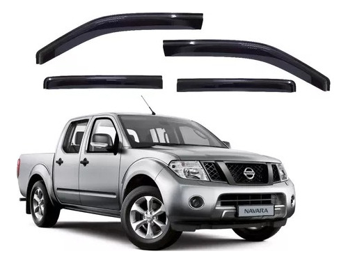 Aletas Bota Agua Negra Nissan Navara 2009-2015