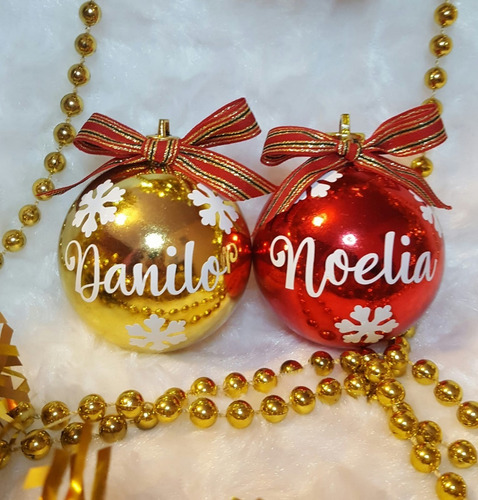 Imagen 10 de 10 de Esferas Navideñas Personalizadas, Bolas De Navidad.
