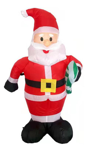 Papá Noel Inflable Led De 1,2 M [u] [u] O