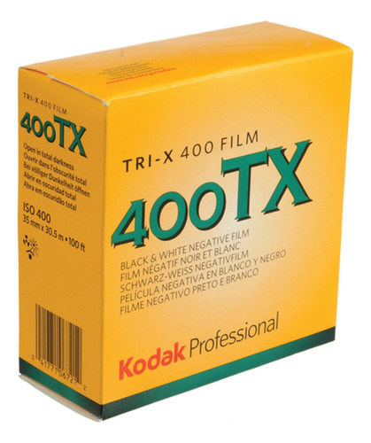 Kodak Tri-x Profesional Iso Mm Pelicula Blanco Negro Rollo