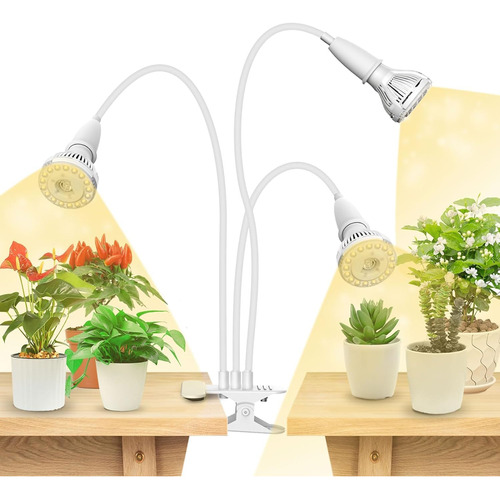 Luces Led De Cultivo Interior, Cuello Cisne, Espectro Comple