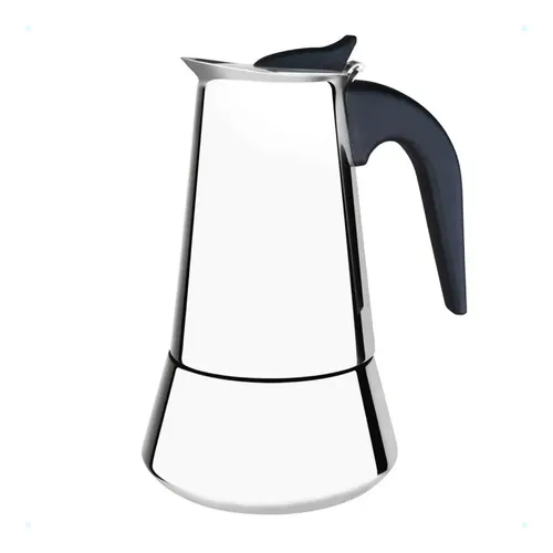 Caffettiera Moka Espresso Orton 300 Ml - In Alluminio, Colore Rosa, Per Stufa E Fuochi