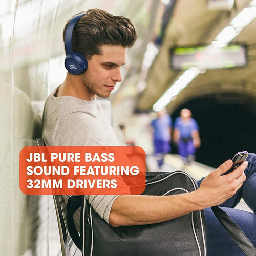Audífonos Inalámbricos Jbl Tune 500 Bluetooth + Micrófono Hd