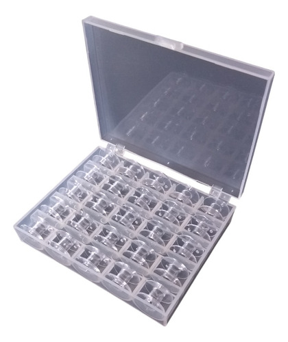 Caja Con 25 Bobinas Altas De Colores