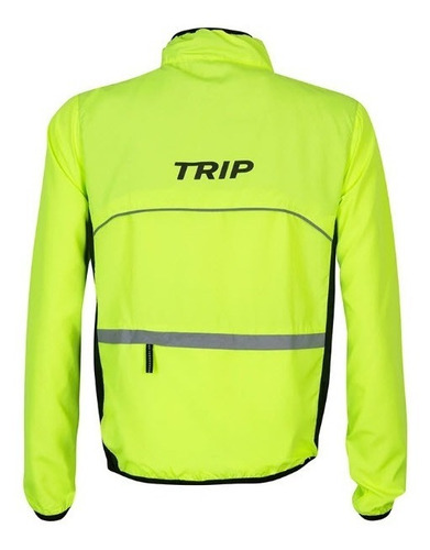 Cortaviento Ciclismo Trip Neon Tallas M - L Y Xl Ver Cuadro