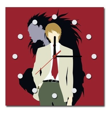 Poster Reloj Death Note [24x24cms] [ref. Rot0403]