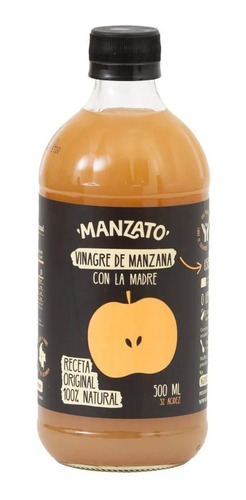 Vinagre De Manzana Manzato - mL a $66