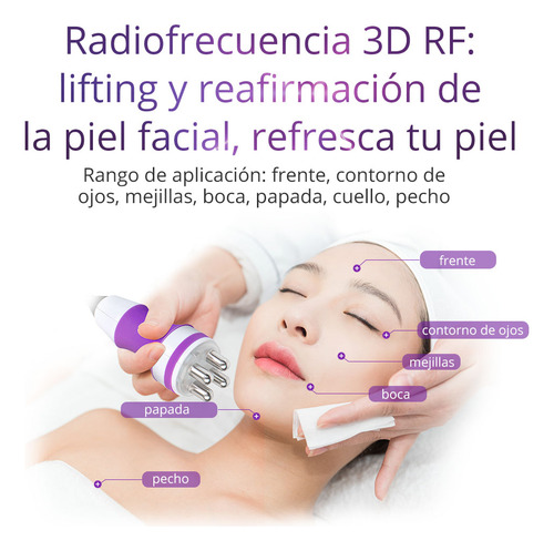 Equipo Multifuncional De Radiofrecuencia 9 Funcions En 1 Con Cavitación 2.0 Avanzada De 40k , Martillo, Vacum, Lipolaser. 8 Manerales Robustos